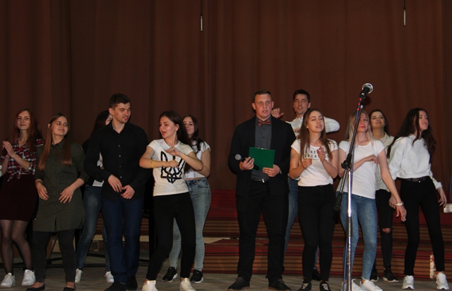 Під час святкового концерту..